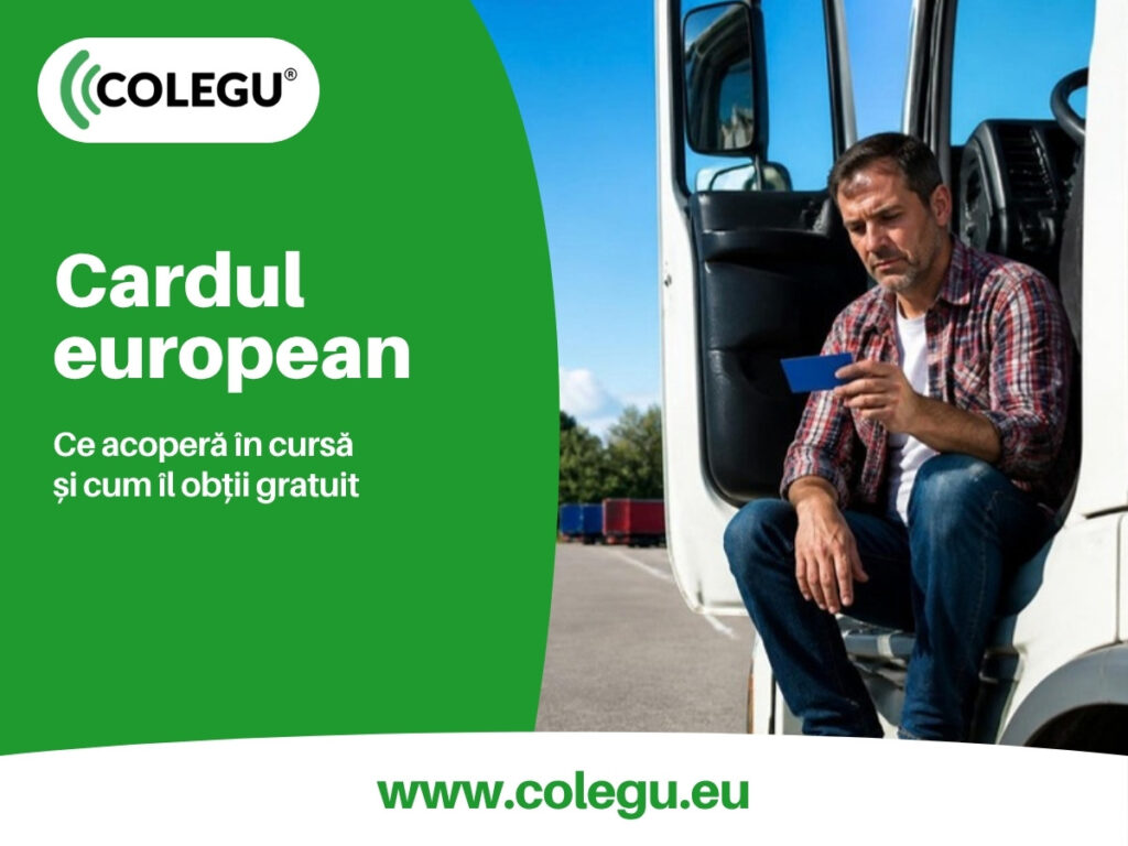 Card european de sănătate pentru șoferi: ce acoperă în cursă, cum îl obții și cât e valabil