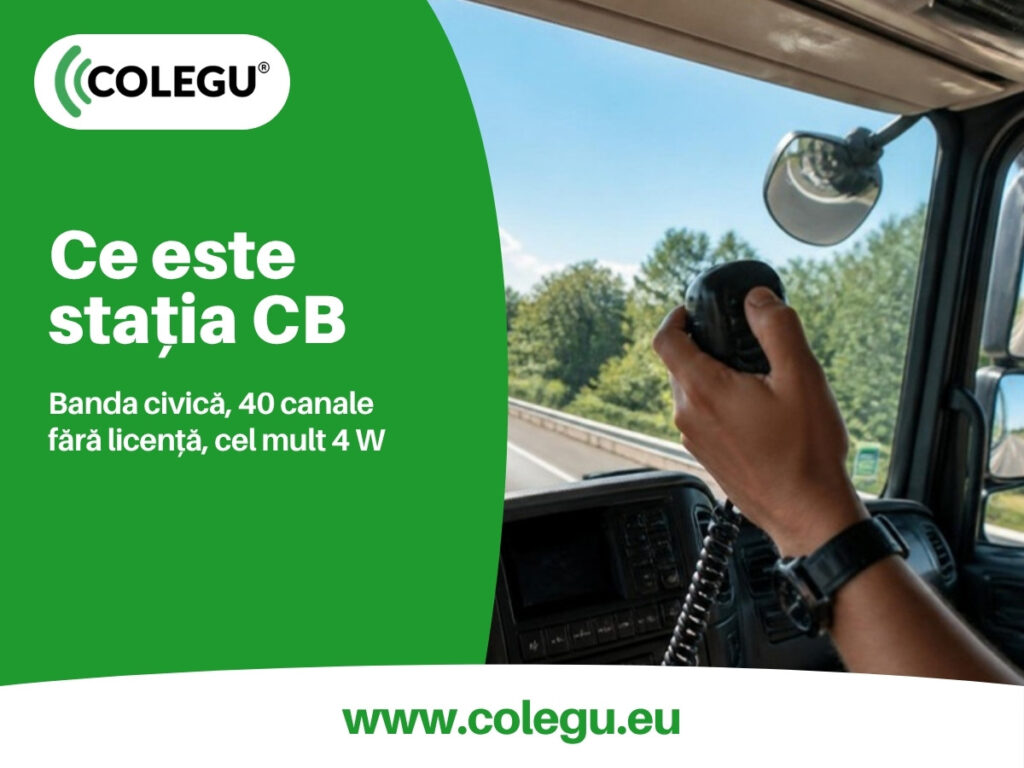 Ce este stația CB: stație de emisie-recepție pe banda civică de 27 MHz, folosită de șoferii de camion