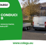 Permis de conducere categoria B și vehiculele pe care le acoperă: dubă, remorcă, tractor, ATV, motocicletă