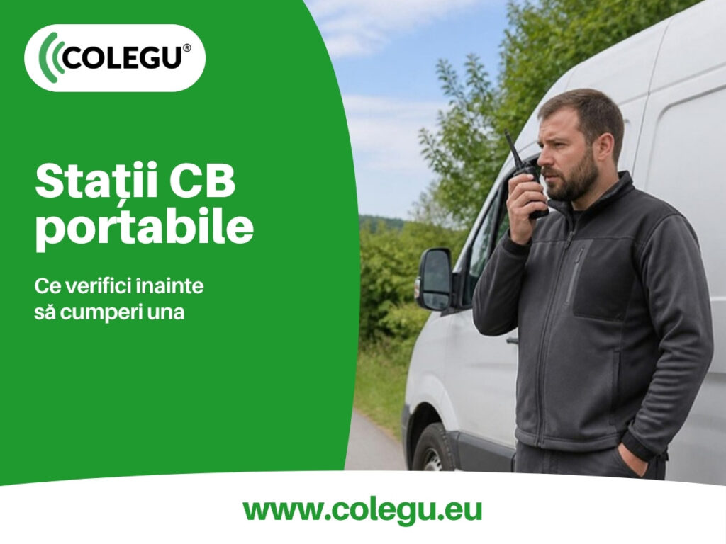 Cele mai bune stații CB portabile: ce verifici înainte să cumperi una