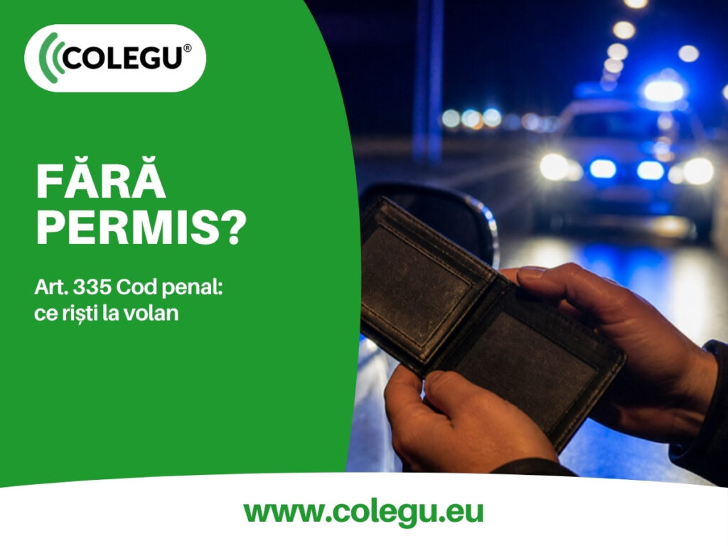 Șofer oprit la control fără permis de conducere valabil