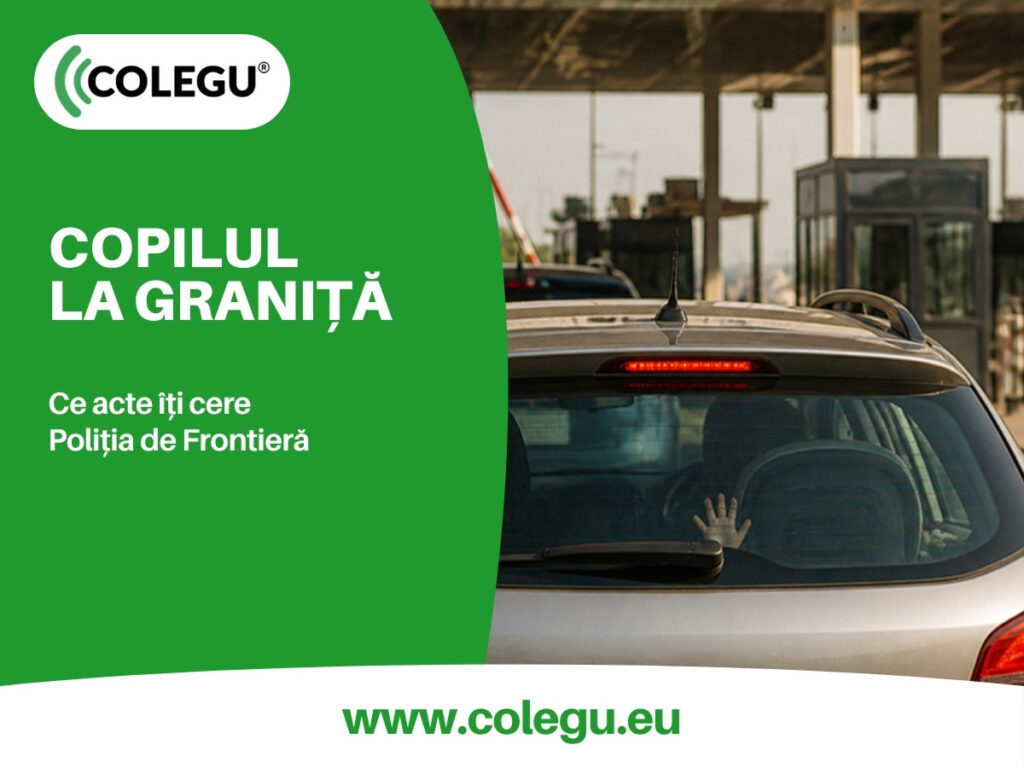 Ieșirea din țară cu un copil minor: actele cerute de Poliția de Frontieră