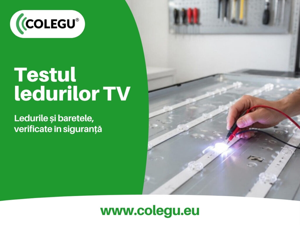 Tester leduri TV: cum se testează ledurile