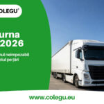 Diurna externă 2026 pentru șoferii de camion: plafonul neimpozabil și sumele pe țări