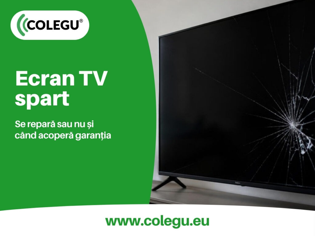 Televizor cu ecran spart: se repară sau nu?
