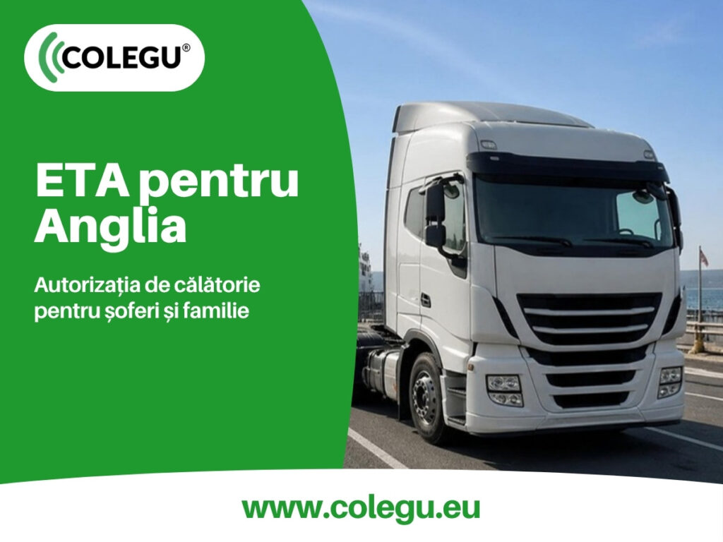 ETA UK: autorizația de călătorie în Marea Britanie, pentru șoferi și familiile lor