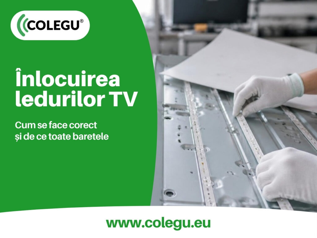 Înlocuire leduri TV: cum se face corect