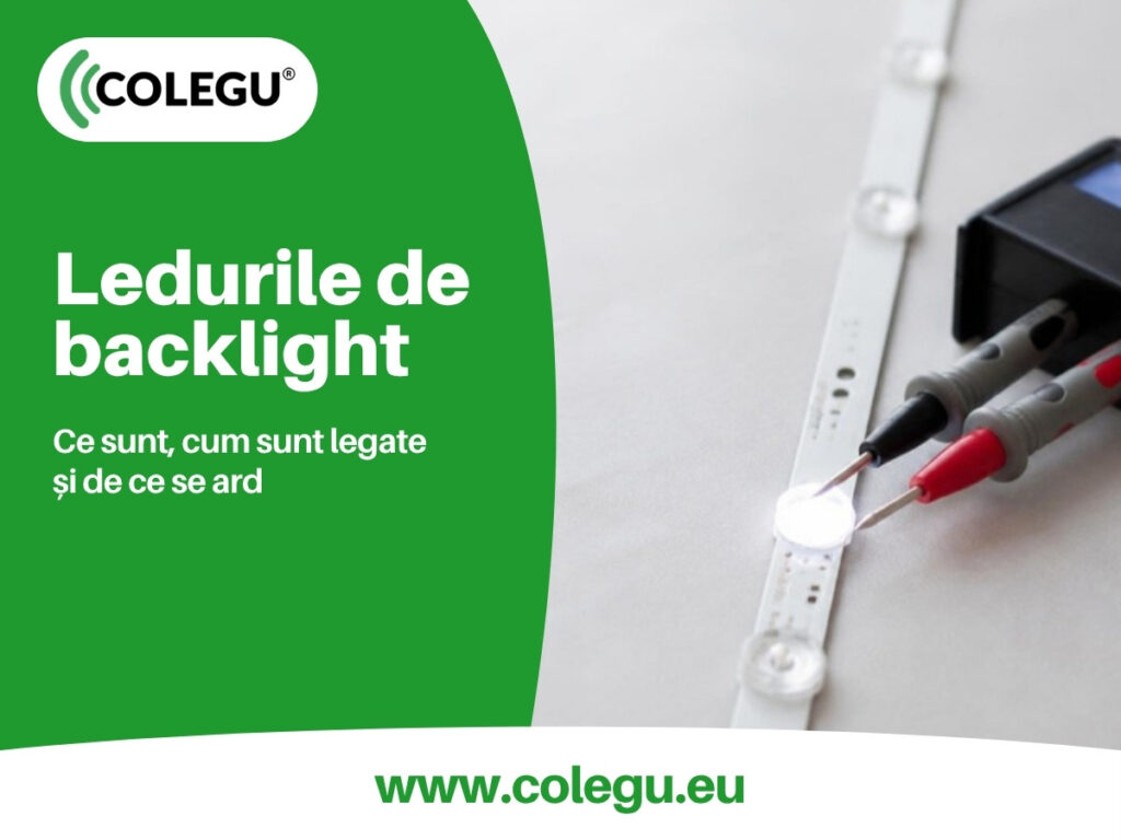 Leduri backlight TV: ce sunt și de ce se ard