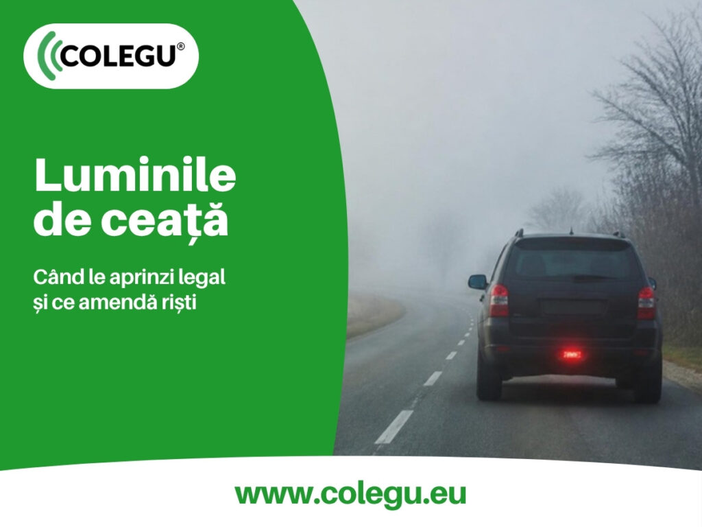 Lumini de ceață: când aprinzi proiectoarele și lampa din spate