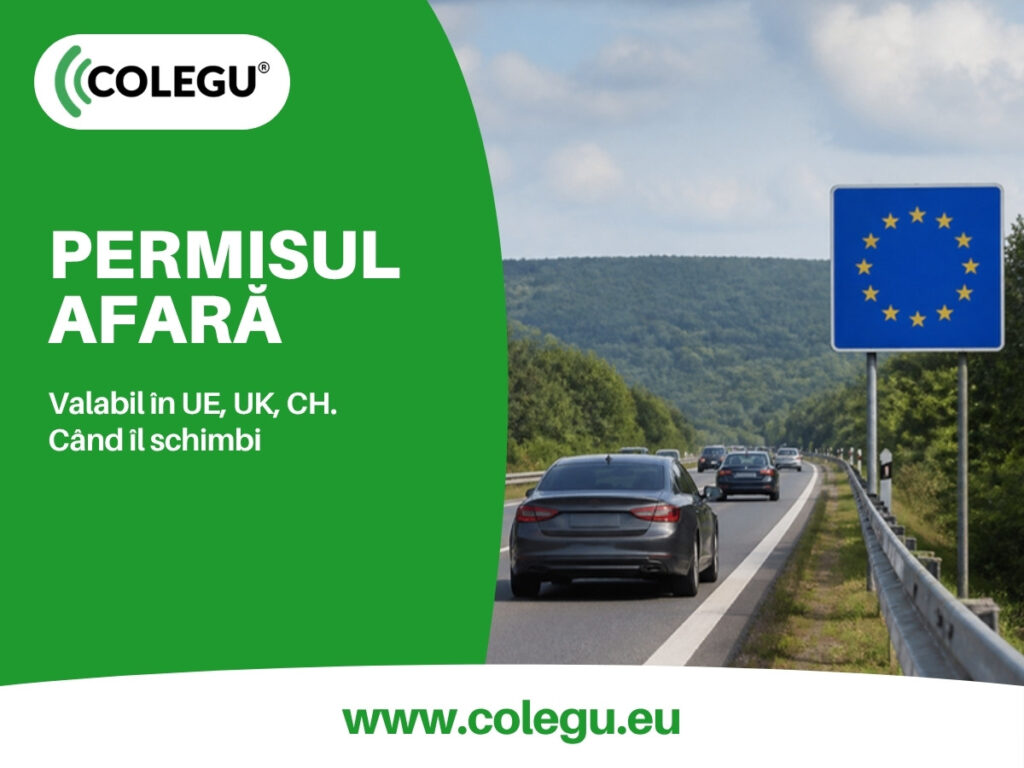 Permis de conducere românesc folosit în străinătate: recunoaștere, schimb și reînnoire