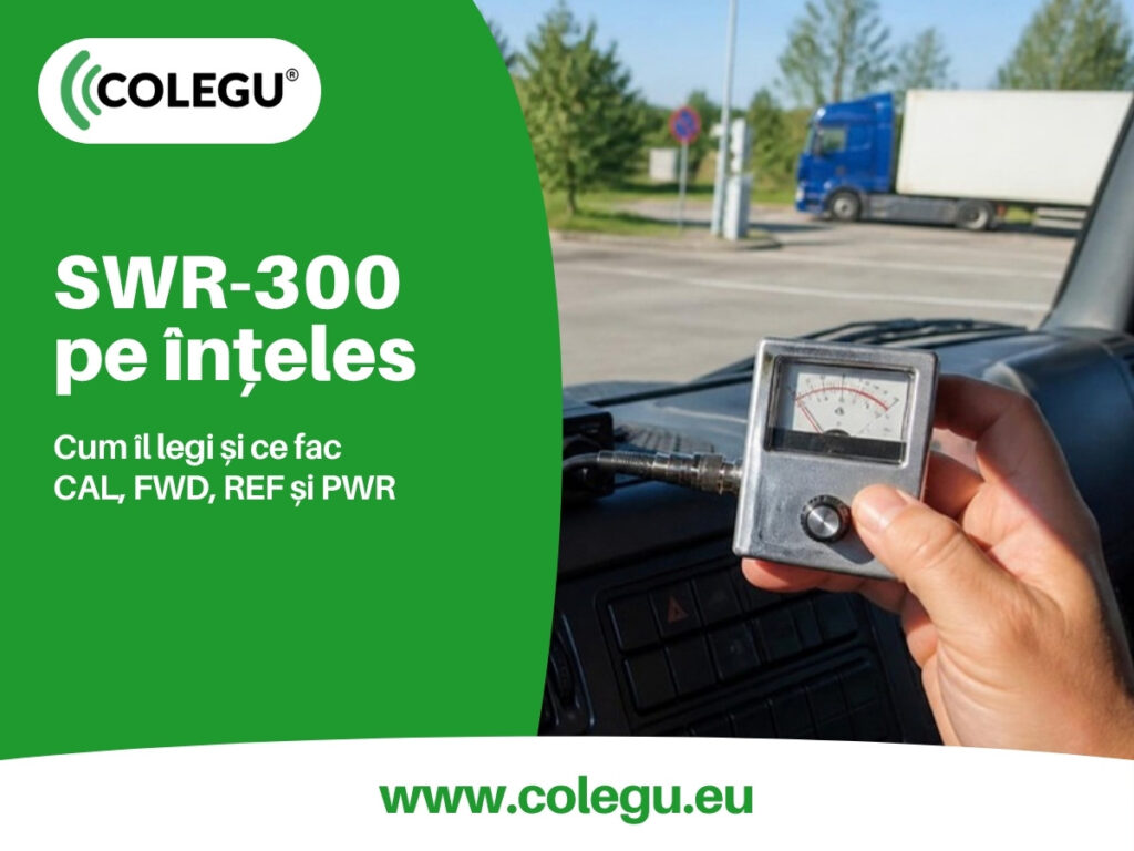 Cum folosești reflectometrul PNI SWR-300: legătura, CAL, FWD, REF și PWR