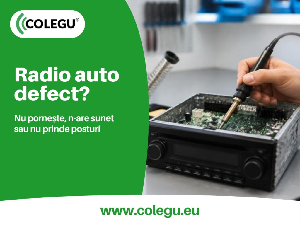 Reparații radio auto: radioul nu pornește sau nu are sunet