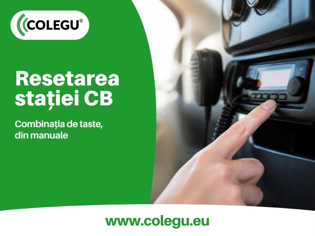 Resetarea stației CB la setările din fabrică: combinația de taste, model cu model