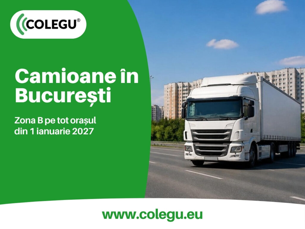 Restricții camioane București: Zona B pe tot orașul din 2027