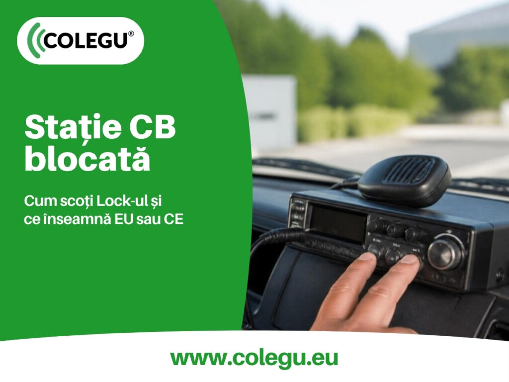 Stația CB blocată: Lock, norma de țară și simbolurile de pe ecran
