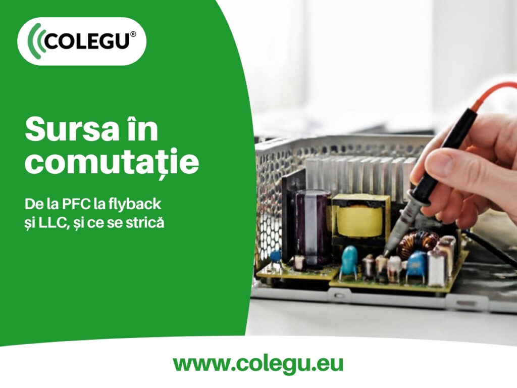 Sursa în comutație: cum funcționează și ce se strică