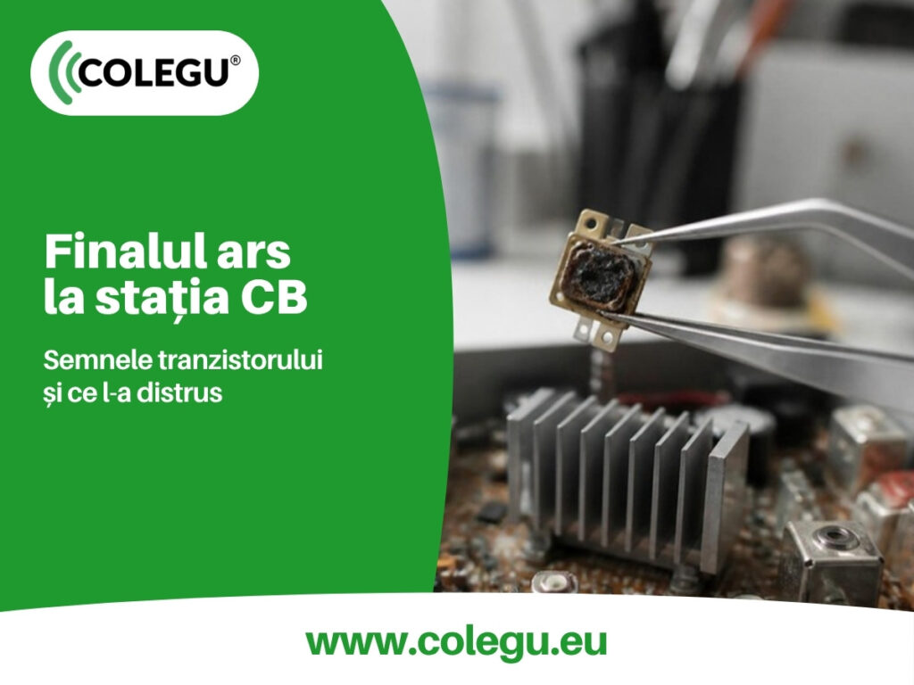 Tranzistorul final ars al stației CB: semnele și cauzele