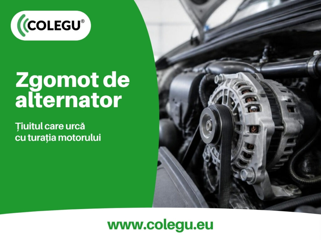 Zgomot de alternator pe stația CB: țiuitul care urcă cu turația motorului